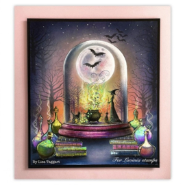 LAV911 Bubbling Cauldron Stamp