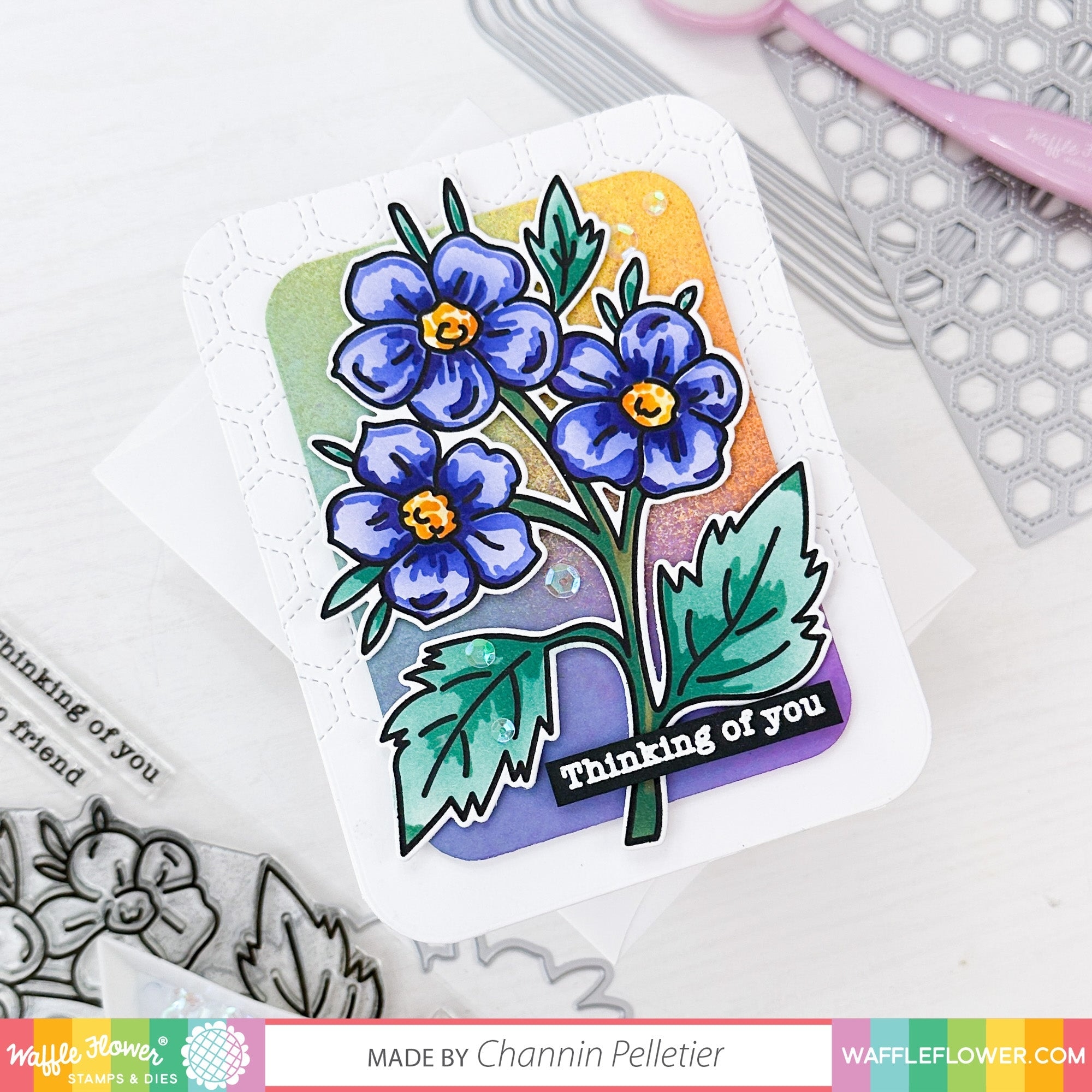 Sketched Hawthorn Coloring Stencil