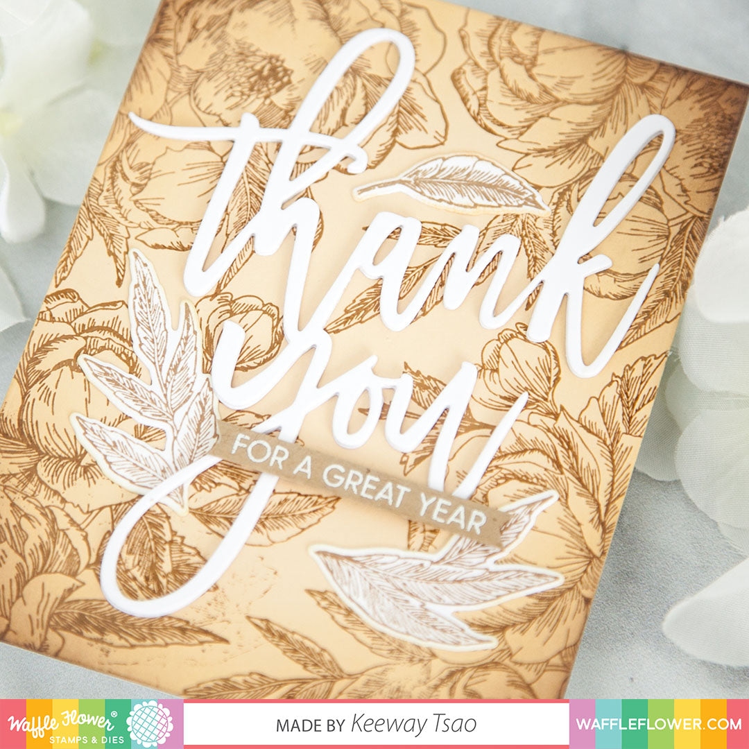 Oversized Thank You Die