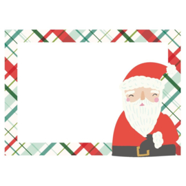 Santa's Village Chipboard Frames