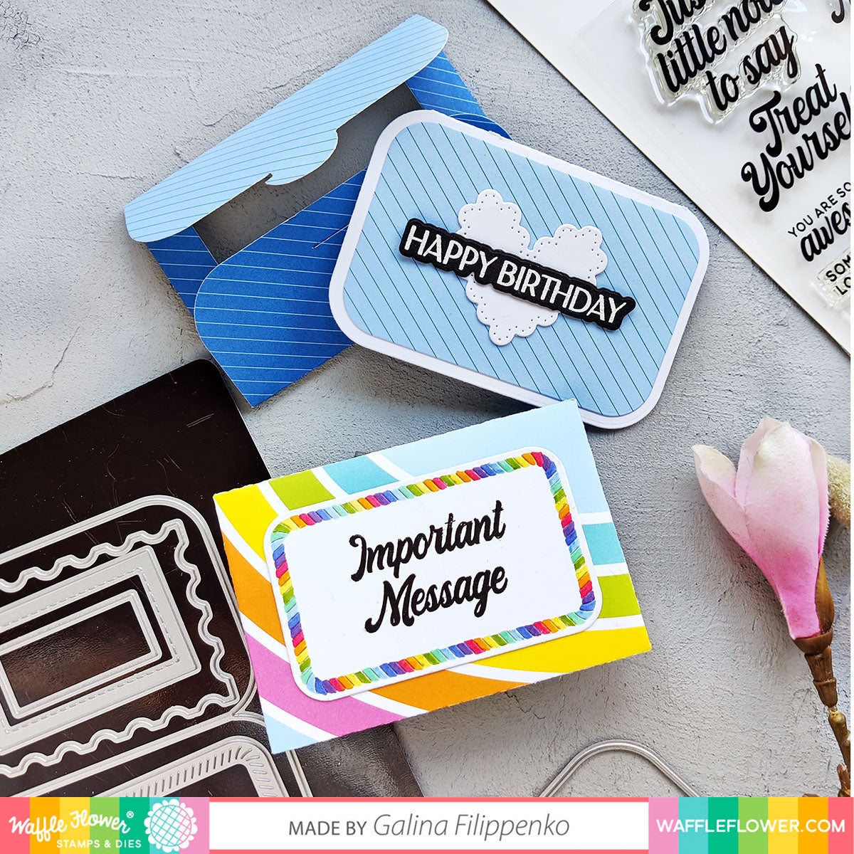 Personal Sentiments Stamp Set