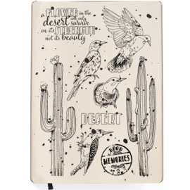 Sonora Saguaros Clear Stamp Set 6"X8"