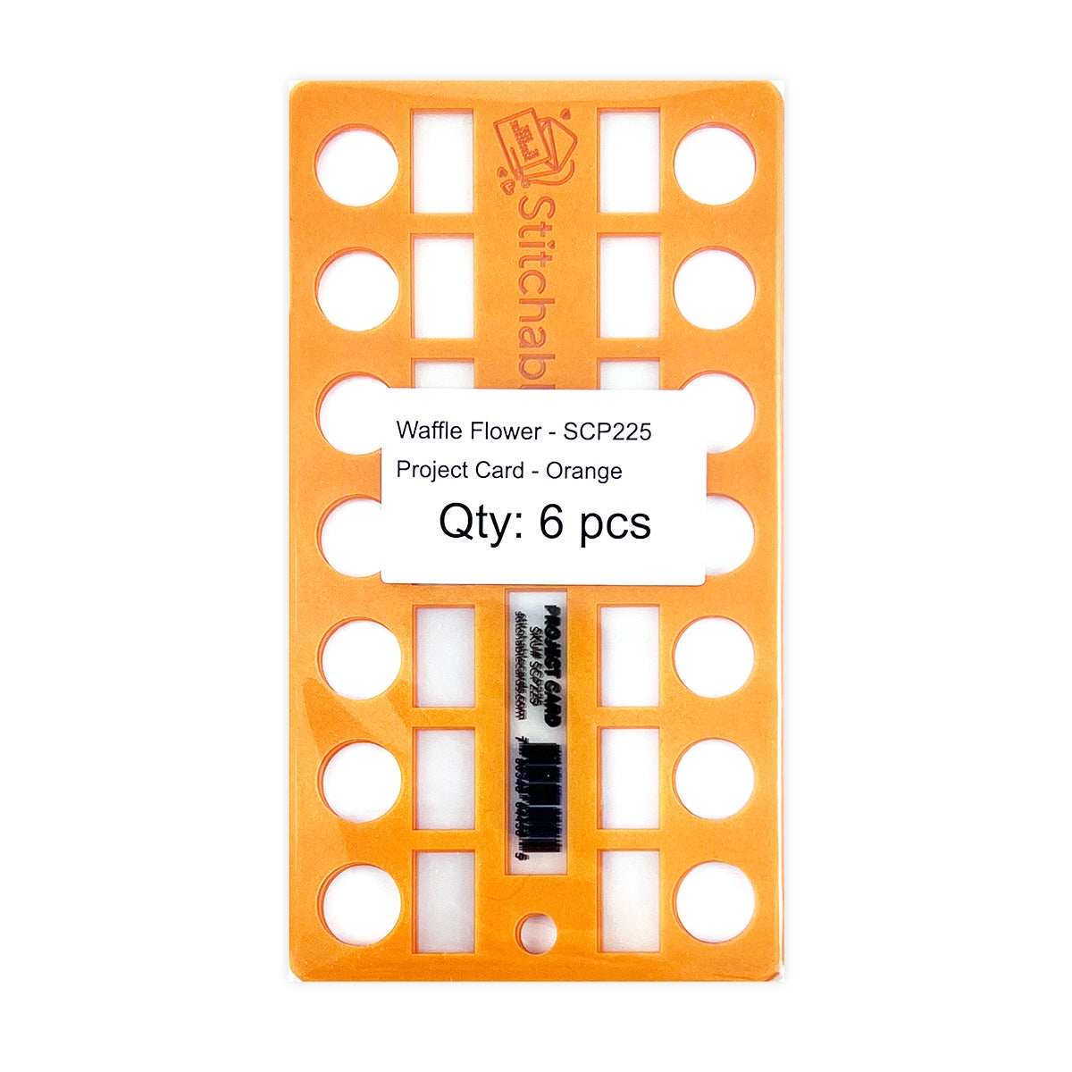 SC Project Card - Orange - 6pc