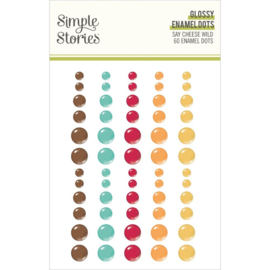 Say Cheese Wild Enamel Dots Glossy