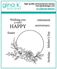 Celebration Wreath Stamps
