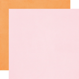Color Palette Blush & Orange Dots