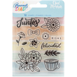 Buenos Dias Acrylic Stamps