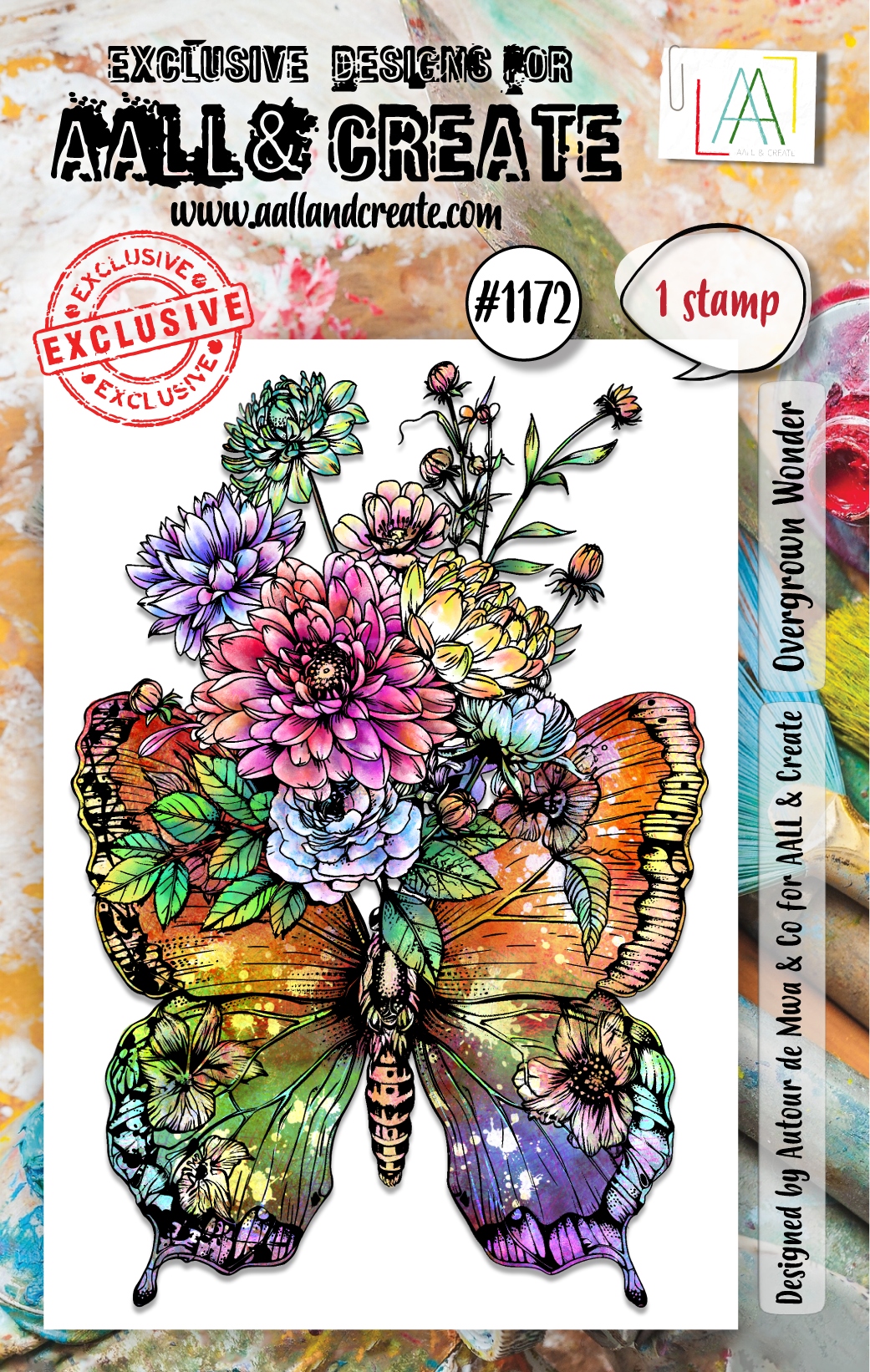 #1172 Overgrown Wonder A7 Stamp Set
