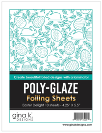 Easter Delight Poly-Glaze Foiling Sheets