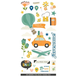 Happy Travels Simple Cards Card Kit