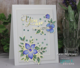 Flower Medley Stamps