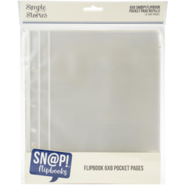 Pocket Pages For 6"X8" Flipbooks