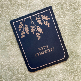 With Sympathy Stamps