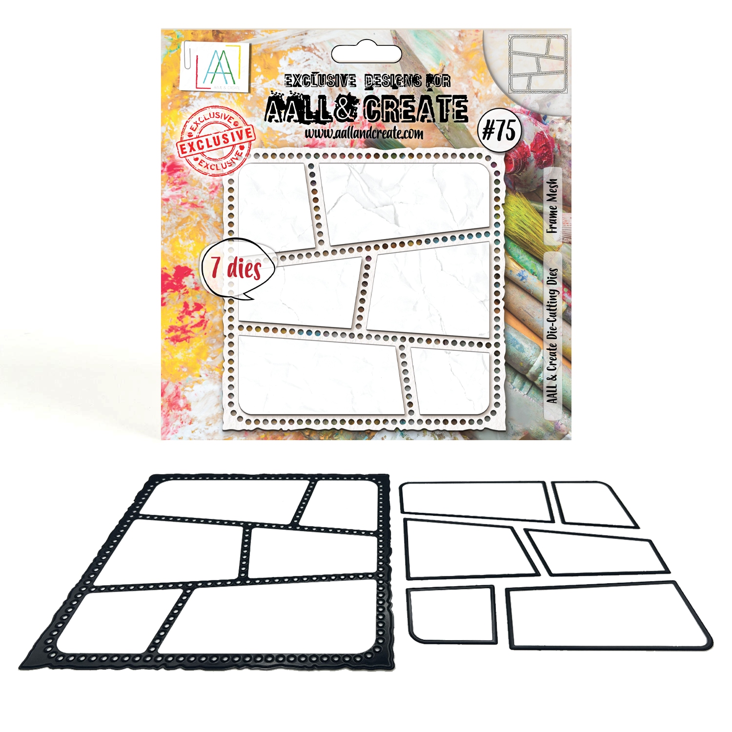 #075 Frame Mesh Cutting Die Set