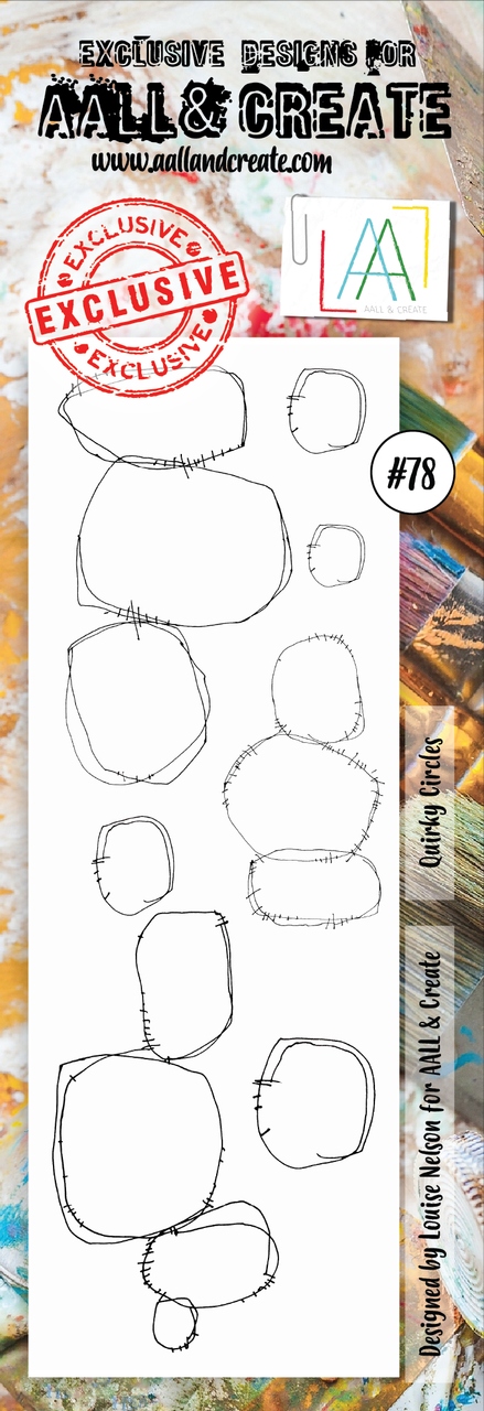 #0078 Quirky Circles Border Stamp Set