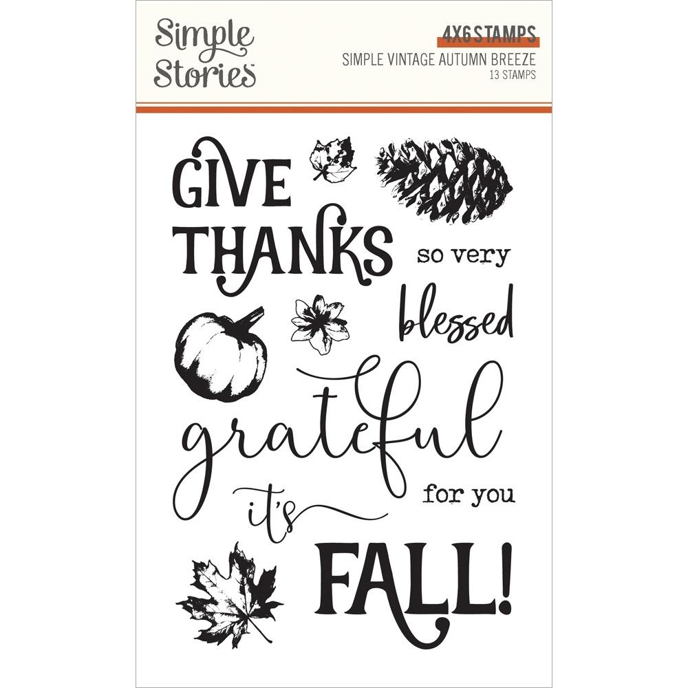 Autumn Breeze Photopolymer Stamps