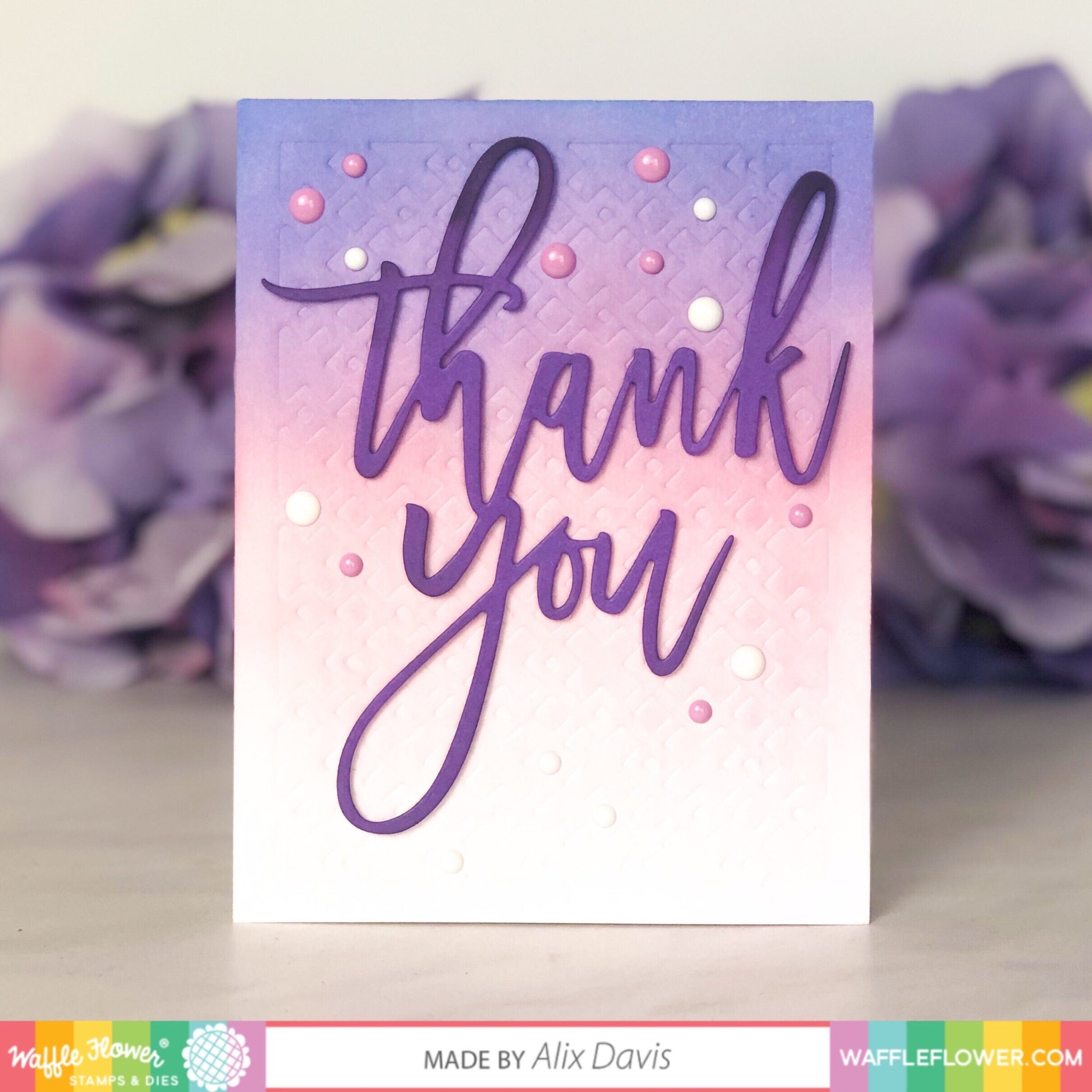 Oversized Thank You Die