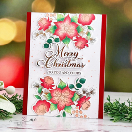 Holiday Floral Poly-Glaze Foiling Sheets