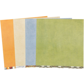 Country Heart Cafe Solids Collection Pack 12"X12"