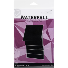 Maker Series 4"X4" Manual Black Waterfall