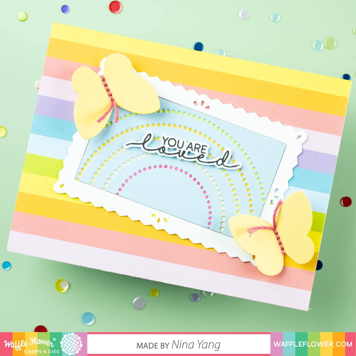 Nesting Dotted Circles Die