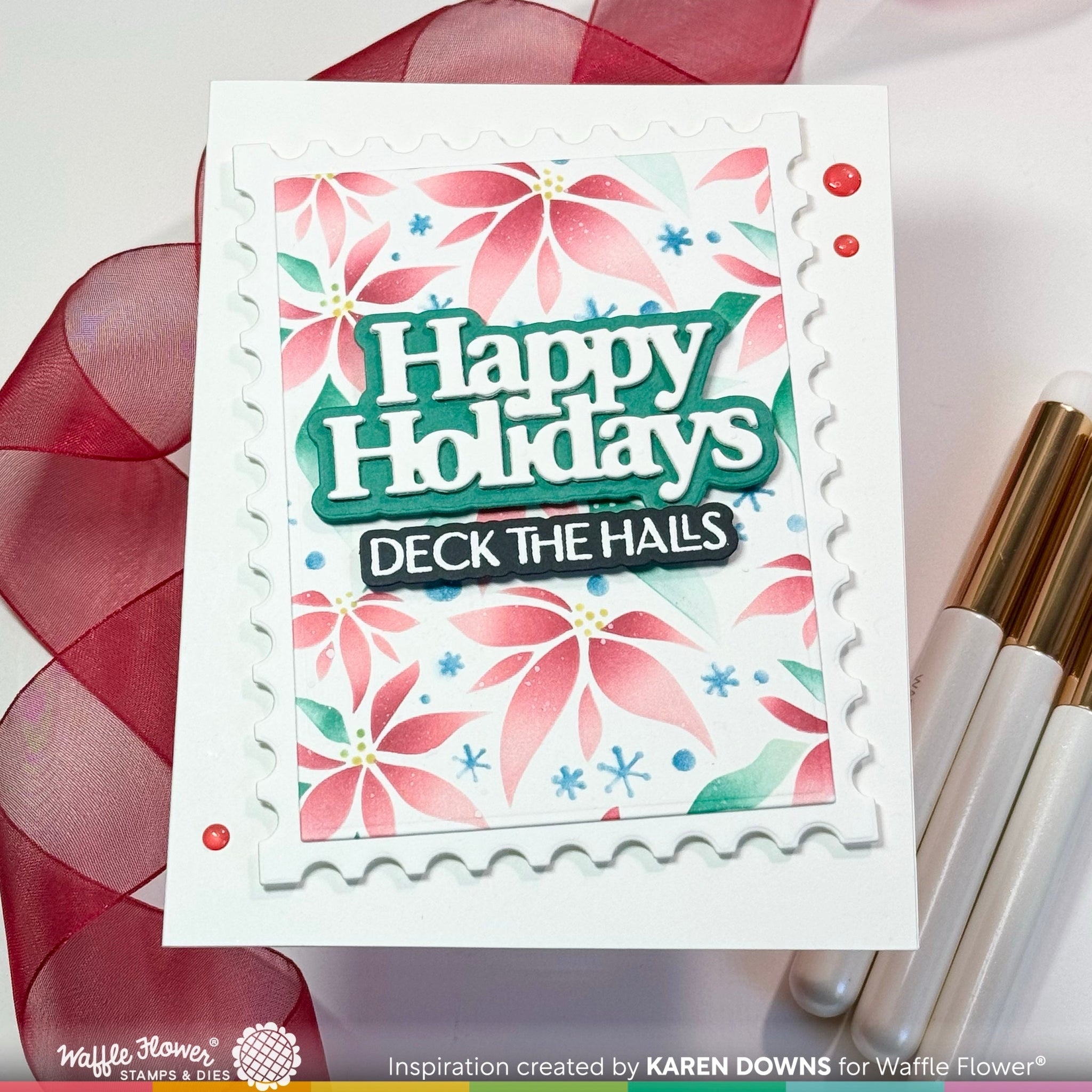 Elegant Christmas 2 Stamp Set