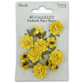Florets Paper Flowers Canary