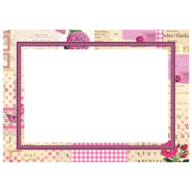 Simple Vintage Essentials Color Palette Chipboard Frames