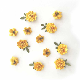 Florets Paper Flowers Amber