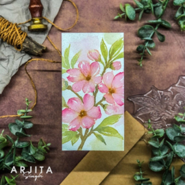 Peach Blossoms Stamps