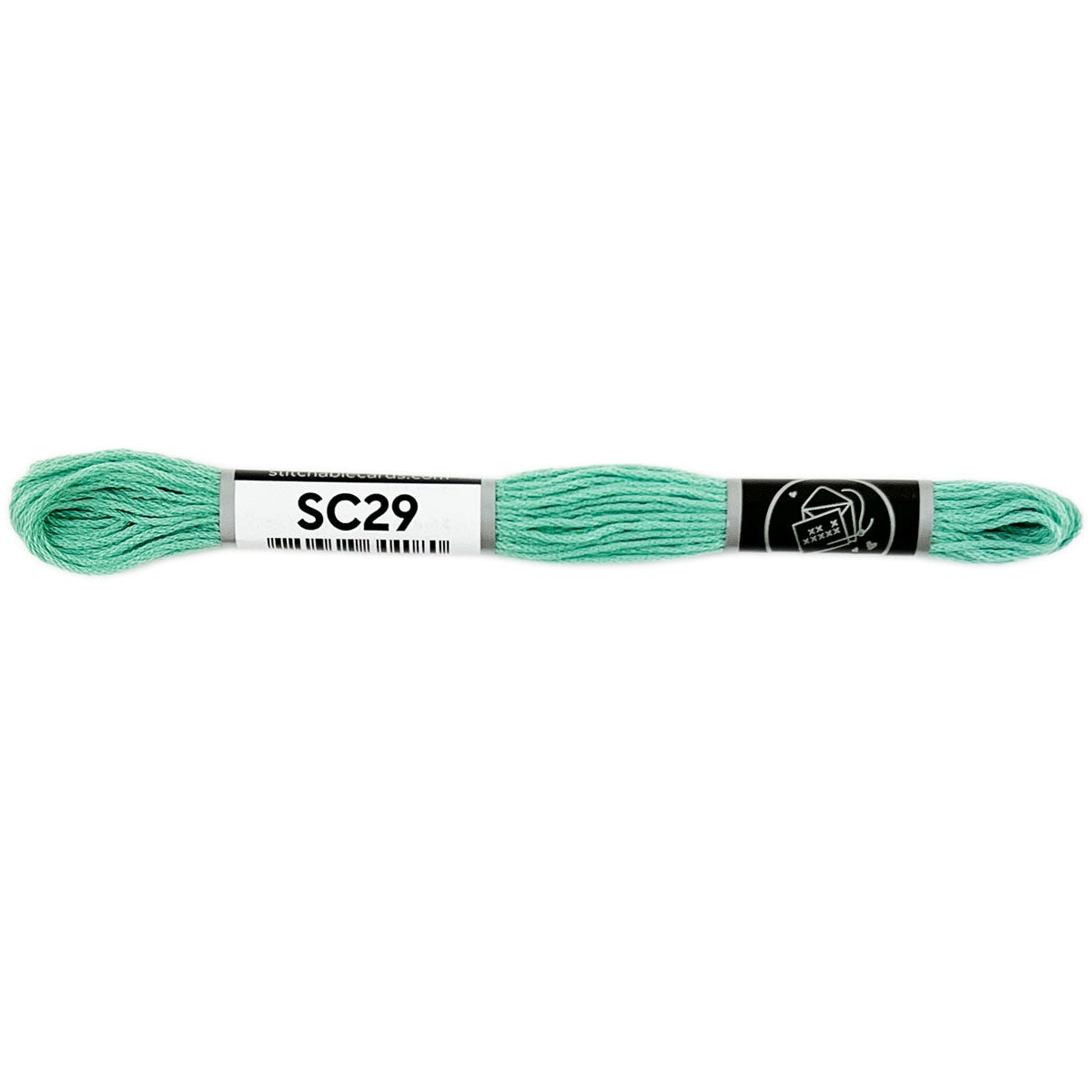 SC29 Embroidery Floss - Light Jade Green 5/pk