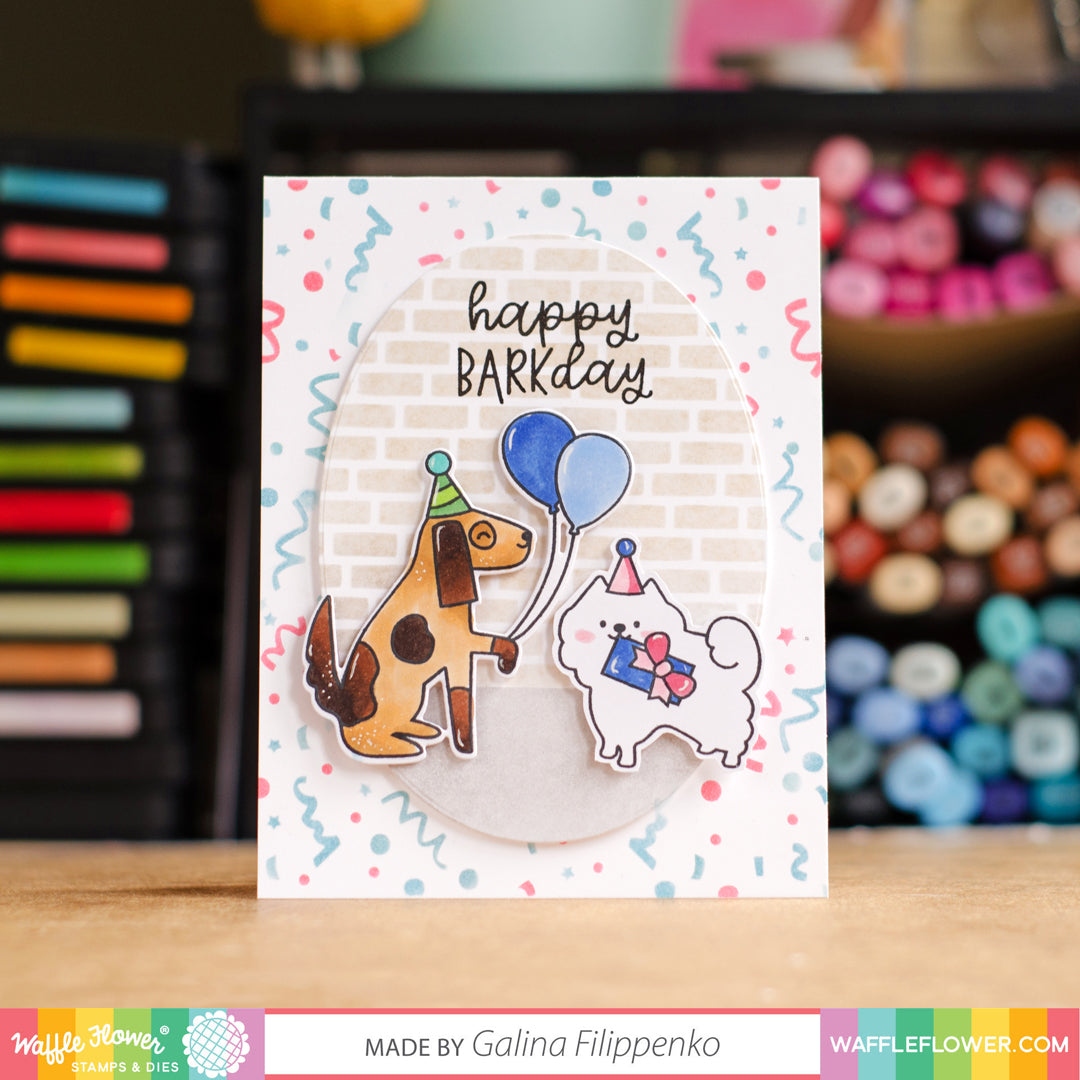 Confetti Stencil Duo