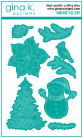 Vintage Holiday Die
