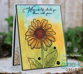 Colossal Coneflower Stamps