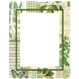 Simple Vintage Essentials Color Palette Chipboard Frames