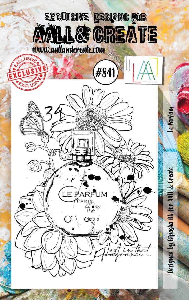 #0841 Le Parfum A7 Clear Stamp Set