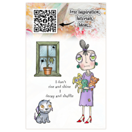 #1289 A7 Stamp Set ZOMBDee