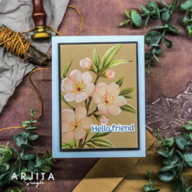 Peach Blossoms Stamps