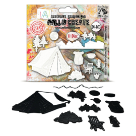 #103 Campout Magic Die-Cutting Die Set