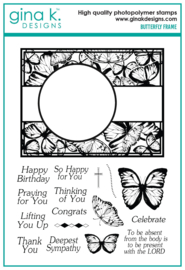 Butterfly Frame Stamps