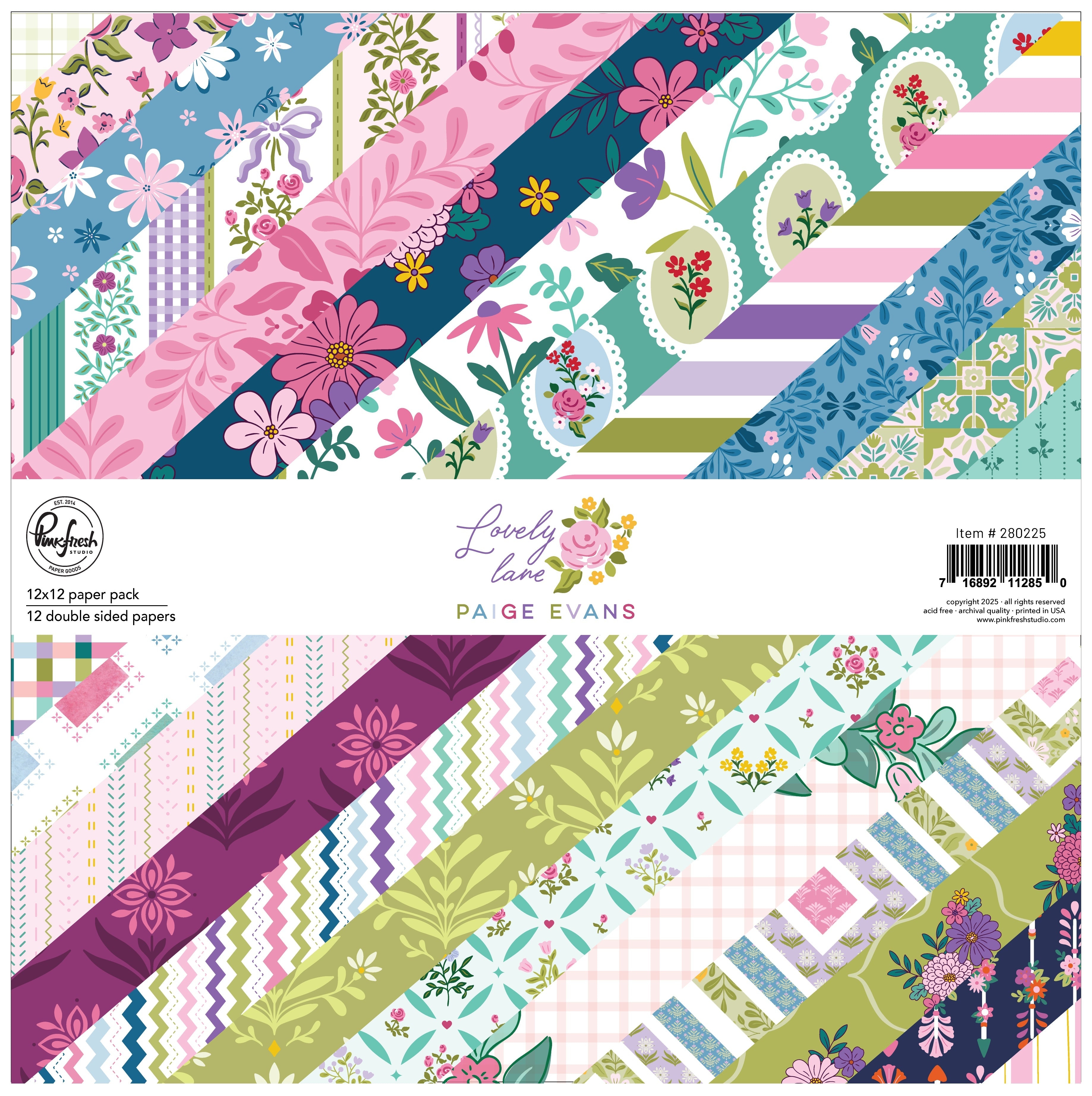 Lovely Lane 12x12 Paper Pack