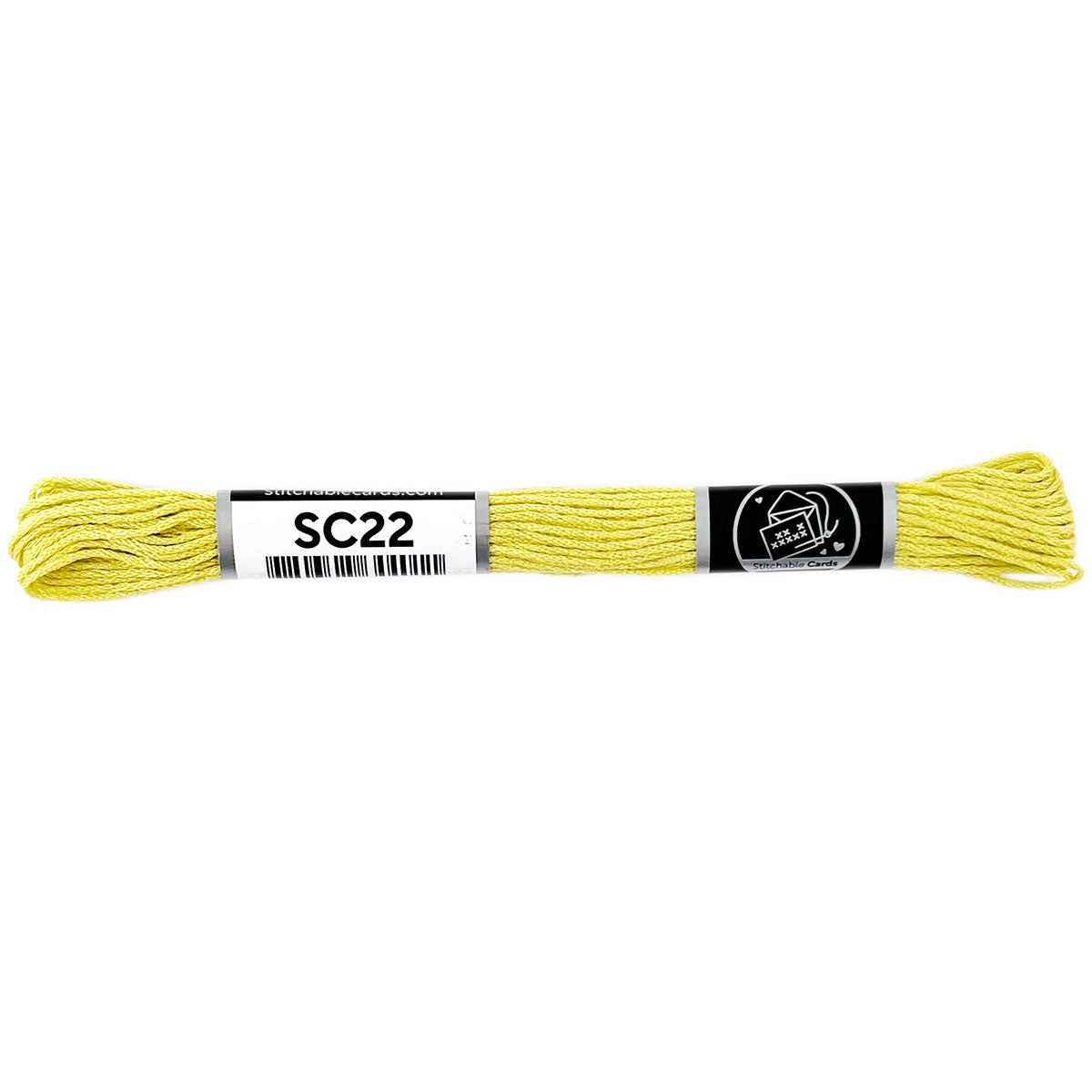 SC22 Embroidery Floss - Pale Yellow Green 5/pk