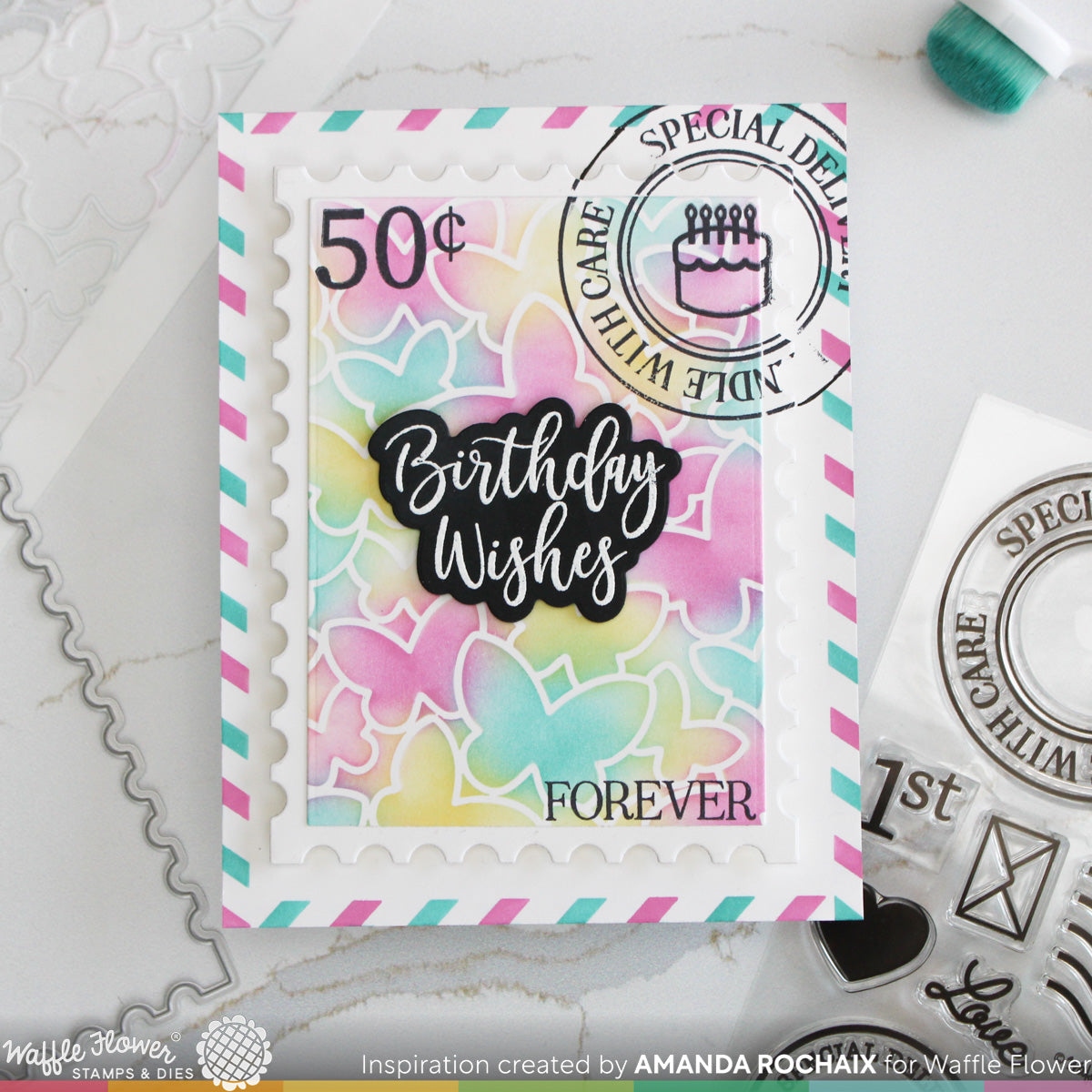 Oversized Postage Stamp Set