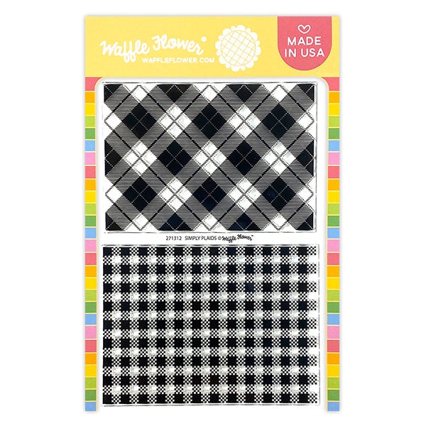 Simply Plaids Stamp Set