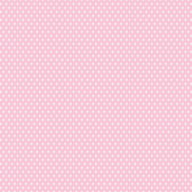 Patterned single-sided l.pink sm.dot