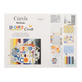 Discover + Create A2 Cards W/Envelopes Box