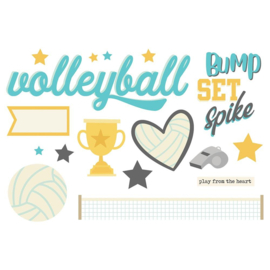 Volleyball Simple Pages Page Pieces
