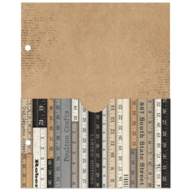 Simple Vintage Essentials Binder 6"X8"