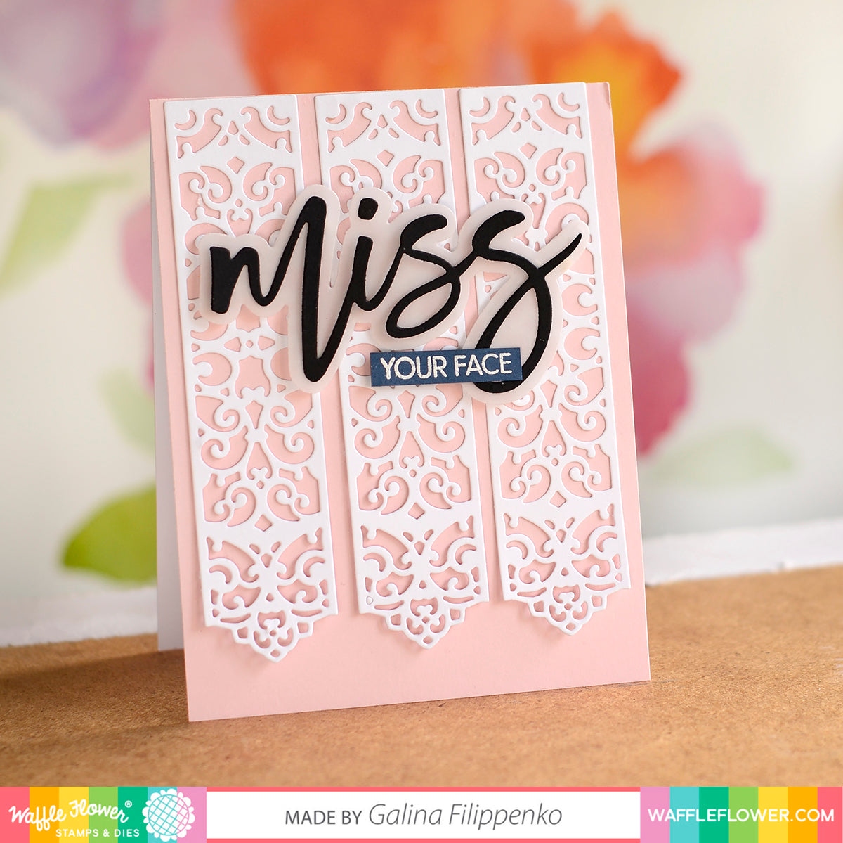 Ornate Bookmark Die