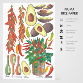 Sonora Spice Your Life Up! Rice Paper A4